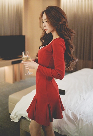BM71421 Elegant Evening Dress As Picture