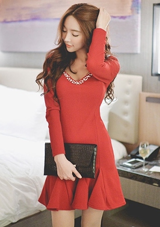 BM71421 Elegant Evening Dress As Picture