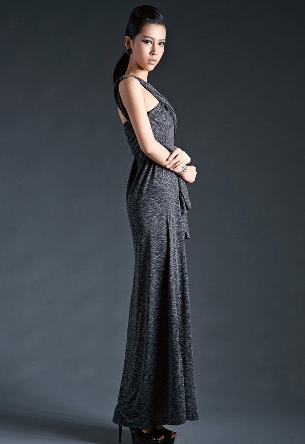 BM71425 Evening Maxi Dress As Picture