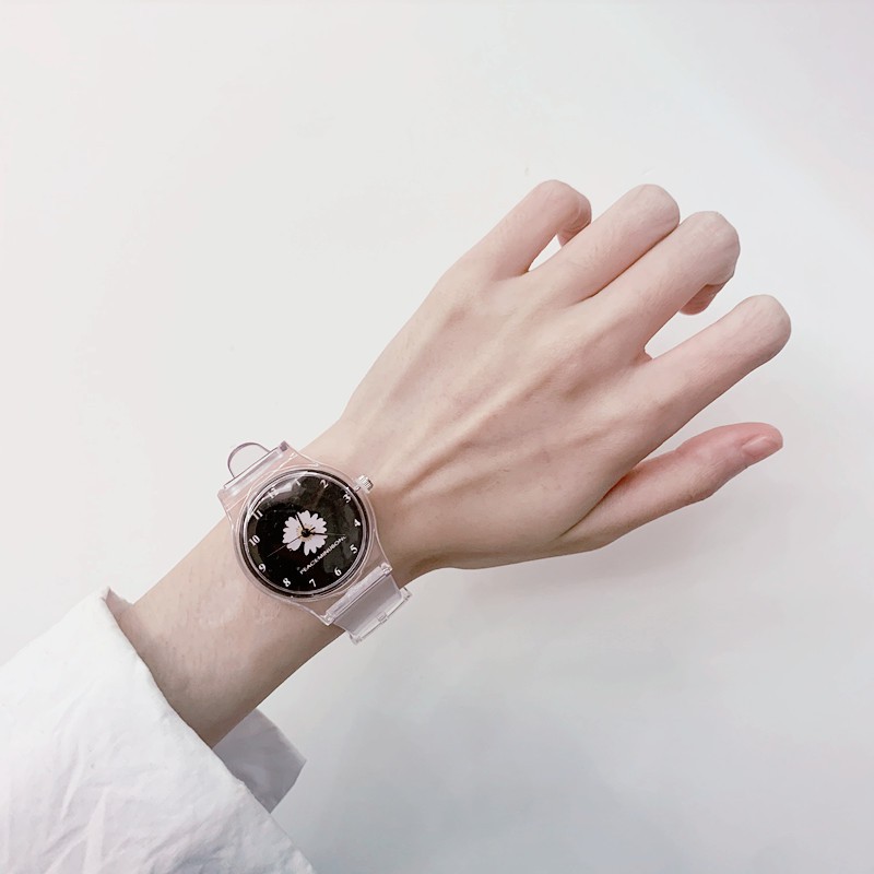 KW80886 Daisy Jelly Watches Black