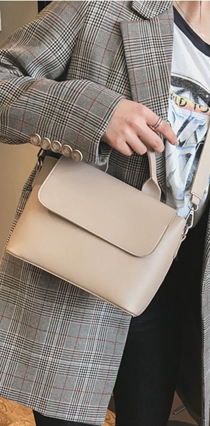 KW80891 Women's Top Handle Handbag Khaki