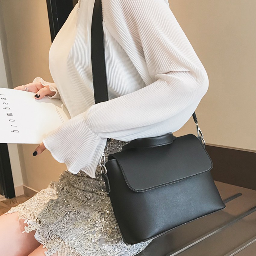 KW80891 Women's Top Handle Handbag Black