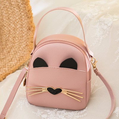 KW80909 Cute Cat Bag Pink