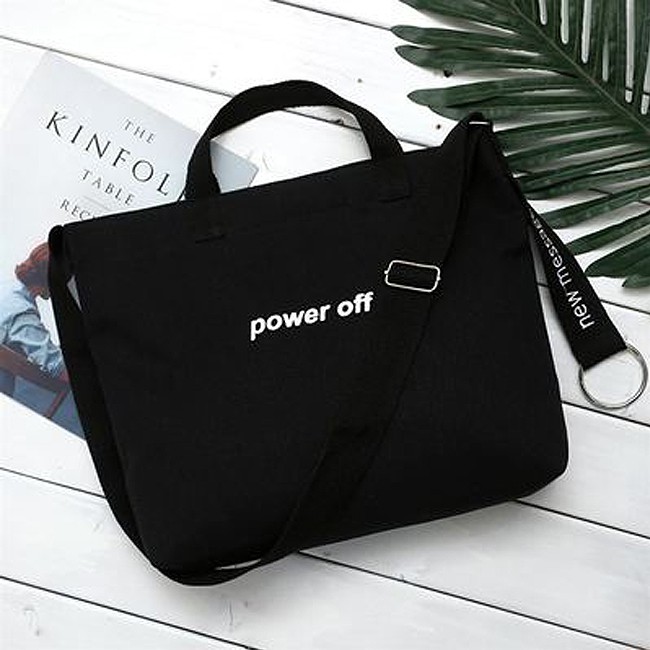 KW80932 Power Off Tote Bag Black