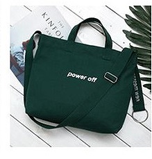 KW80932 Power Off Tote Bag Green