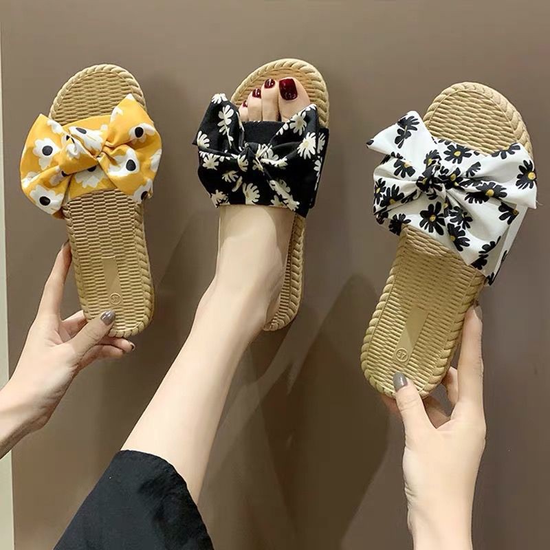 KW80937 Summer Ribbon Sandal Black