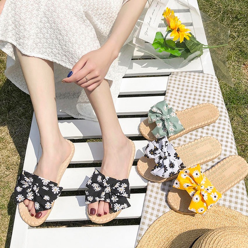 KW80937 Summer Ribbon Sandal Black