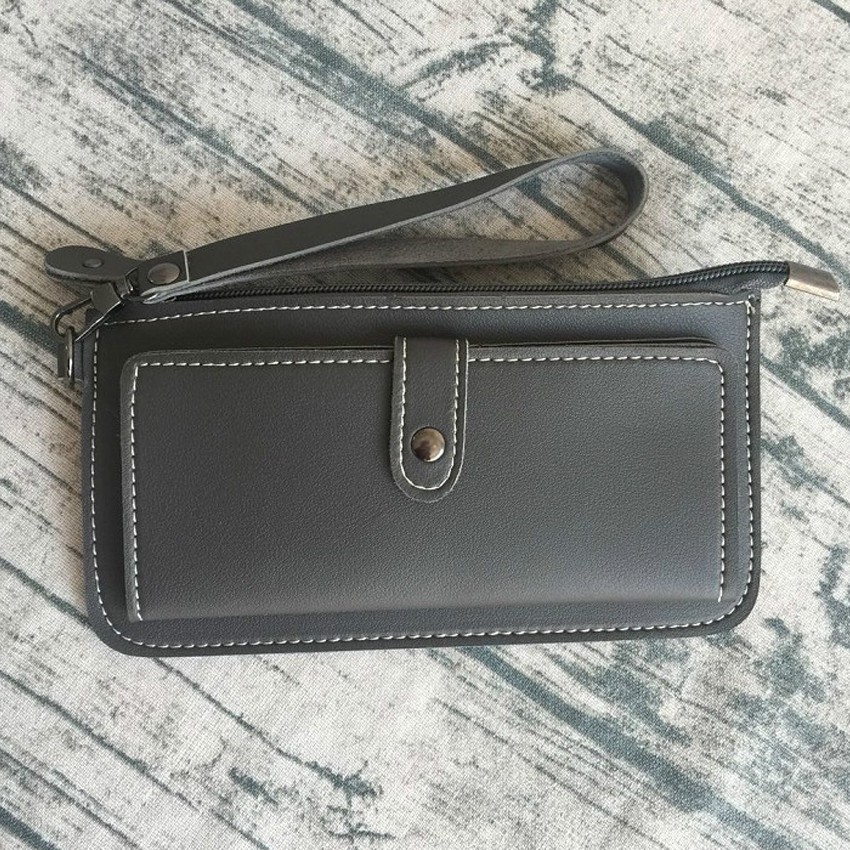 KW80944 Women's Long Wallet Dark Grey