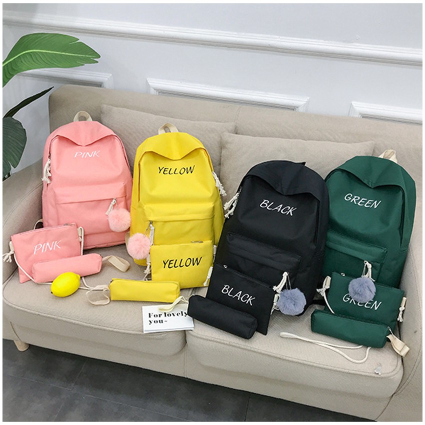 KW80945 Bundle Color Backpack Green