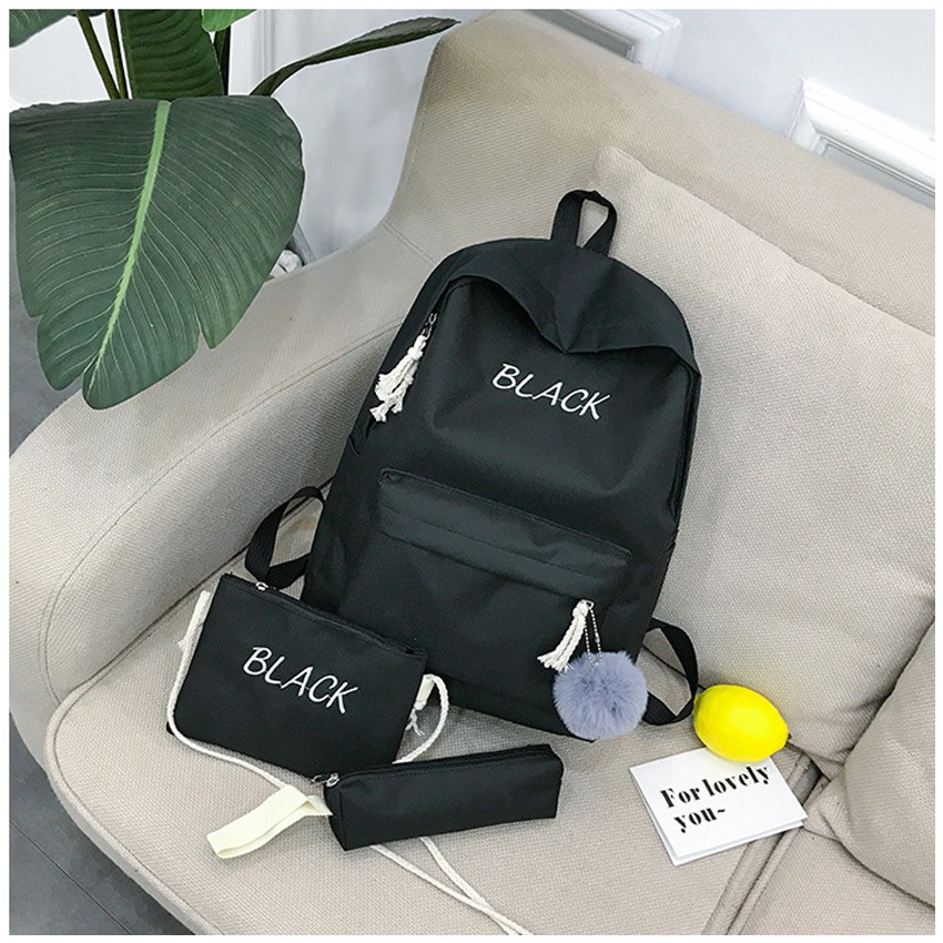 KW80945 Bundle Color Backpack Black