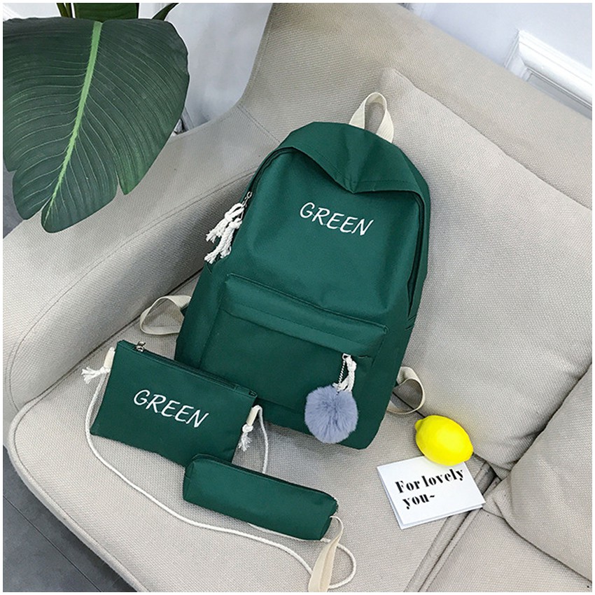 KW80945 Bundle Color Backpack Green