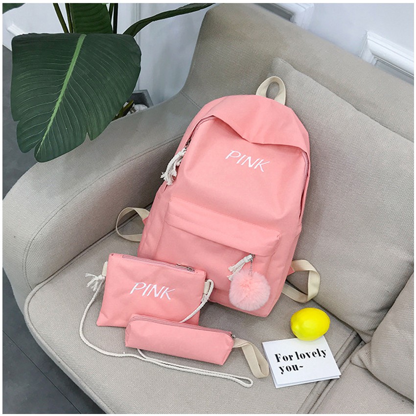 KW80945 Bundle Color Backpack Pink