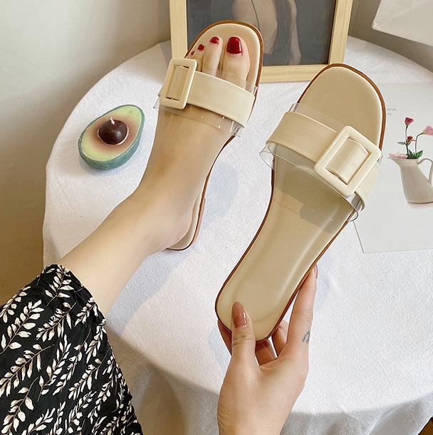 QA-836 CASUAL SANDALS IVORY