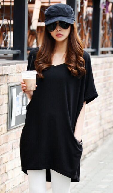 BM71448 Casual Korean Top Black