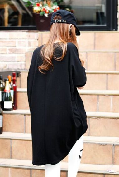 BM71448 Casual Korean Top Black