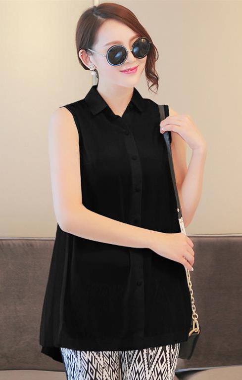 BM71451 Button Top Black