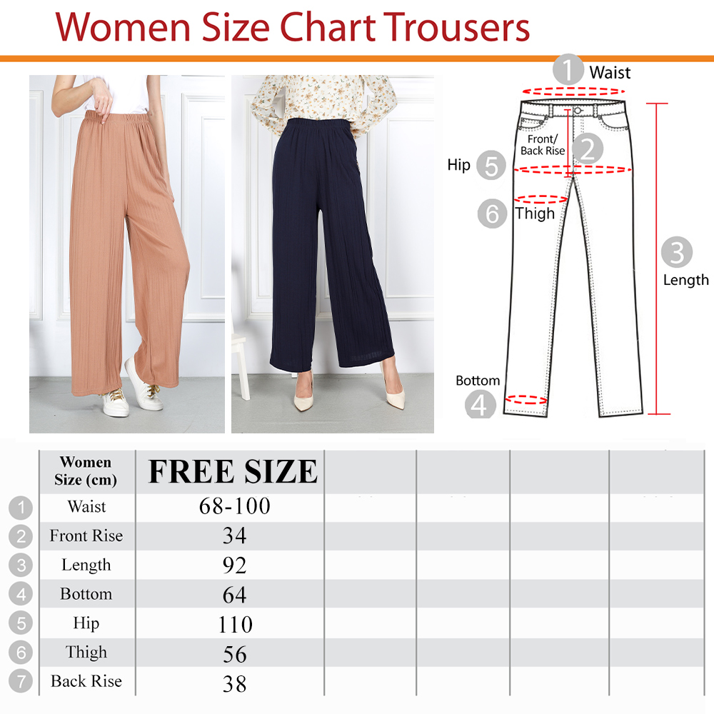 QA-859 - Trendy Elastic Pleated Pant Light Brown