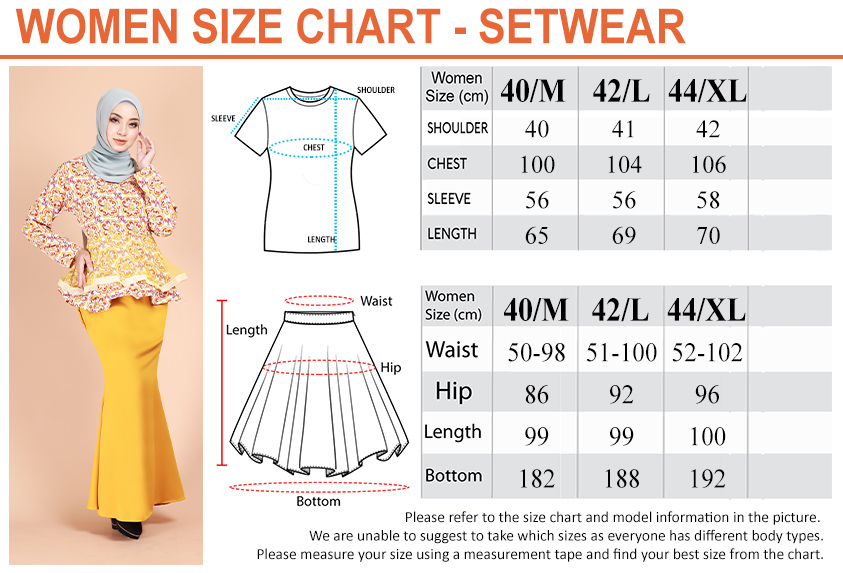 QA-882 - Fashion Layered Peplum Baju Kurung Blue