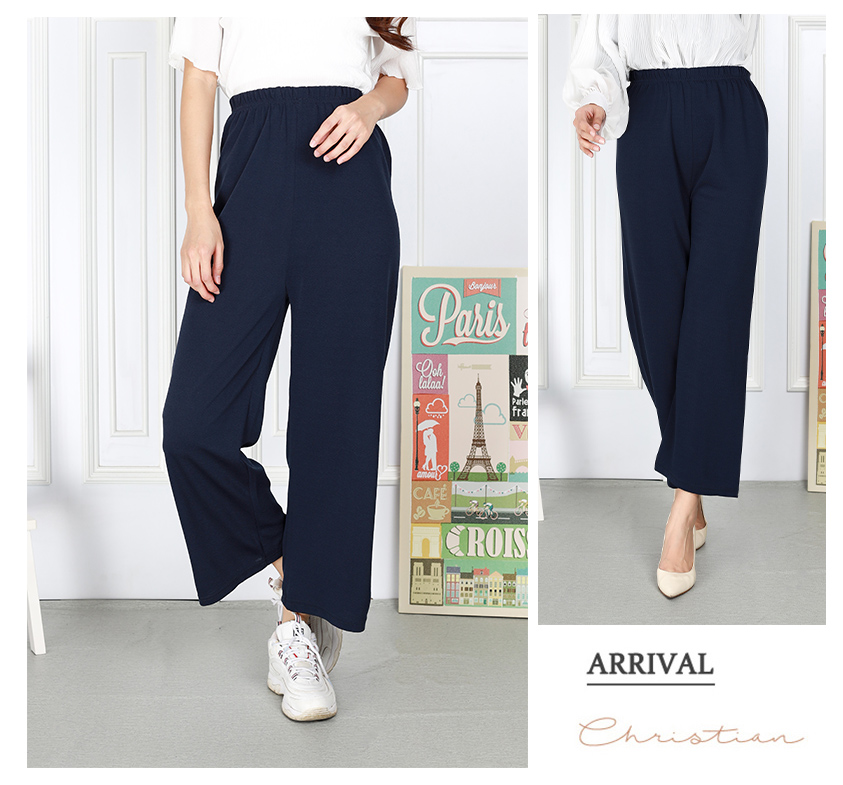 QA-885 - Casual Basic Long Pant Navy