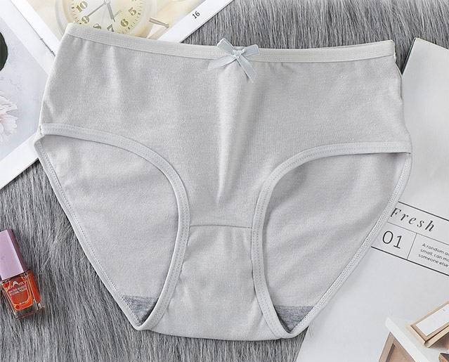 QA-889 Comfy Breathable Panties Grey