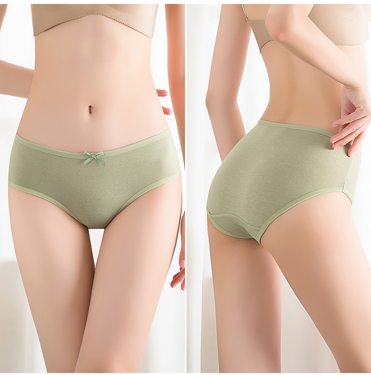 QA-889 Comfy Breathable Panties Green